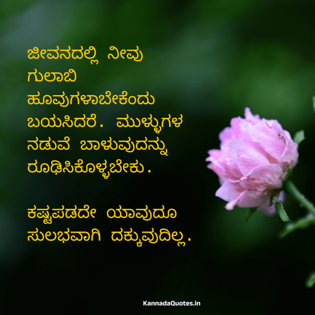 Top 10 Inspirational Quotes in Kannada